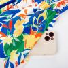 imageGRACE KARIN Womens 2024 Summer Beach Dress Floral V Neck Tie Front Spaghetti Strap Flowy Long Dress Boho Maxi DressYellow Green Blue Floral
