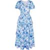 Blue Purple Floral