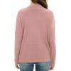 imageGRACE KARIN Womens Open Front Sweater Blazer Lapel Cardigan Sweater Long Sleeve Knitted Blazer Jackets with PocketsPink