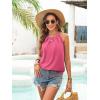 imageGRACE KARIN Sequin Halter Tops for Women Sleeveless Dressy Sparkle Tank Camisole Tops Party Club Cocktail Vest ShirtHot Pink