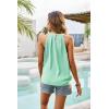 imageGRACE KARIN Sequin Halter Tops for Women Sleeveless Dressy Sparkle Tank Camisole Tops Party Club Cocktail Vest ShirtLake Green