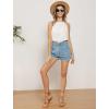 imageGRACE KARIN Sequin Halter Tops for Women Sleeveless Dressy Sparkle Tank Camisole Tops Party Club Cocktail Vest ShirtWhite