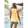 imageGRACE KARIN Sequin Halter Tops for Women Sleeveless Dressy Sparkle Tank Camisole Tops Party Club Cocktail Vest ShirtYellow