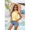 imageGRACE KARIN Sequin Halter Tops for Women Sleeveless Dressy Sparkle Tank Camisole Tops Party Club Cocktail Vest ShirtYellow