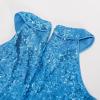 imageGRACE KARIN Girls Halter Neck Sequin Dress Sparkly Formal Party Prom Pageant Graduation Tulle Dresses Size 512Blue