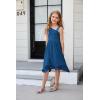 imageGRACE KARIN Girls Summer Dress One Shoulder Party Formal Birthday Midi Dress 512YBlue