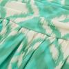 imageGRACE KARIN Women Strapless Casual Loose Ruched Long Maxi Dress with PocketsApricot Green Flower