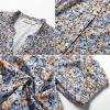 imageGRACE KARIN Womens Floral Button Down Shirts 2025 Puff Half Sleeve V Neck Summer Casual Loose Chiffon Blouse TopsMulti Flower