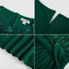 imageGRACE KARIN Womens Sequin Dress Two Piece Mother of The Bride Dresses with Jacket Lace Formal Wedding Guest DressDark Green