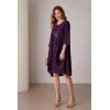 imageGRACE KARIN Womens Sequin Dress Two Piece Mother of The Bride Dresses with Jacket Lace Formal Wedding Guest DressPurple