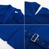 imageGRACE KARIN Womens Work Dress 34 Sleeve V Neck Bodycon Sheath Dress Zipper Up Office Business Dresses with BeltRoyal Blue