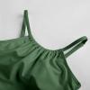 imageGRACE KARIN Girls Swimsuit with Skirt One Piece Bathing Suit Swimwear 614YArmy Green