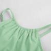 imageGRACE KARIN Girls Swimsuit with Skirt One Piece Bathing Suit Swimwear 614YGreen