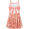 imageGRACE KARIN Girls Swimsuit with Skirt One Piece Bathing Suit Swimwear 614YOrange Pink