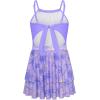 imageGRACE KARIN Girls Swimsuit with Skirt One Piece Bathing Suit Swimwear 614YPurple