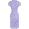 imageGRACE KARIN Cocktail Dress for Women Cap Sleeve Lace Dress for Wedding Guest Business Casual DressesLavender