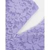 imageGRACE KARIN Cocktail Dress for Women Cap Sleeve Lace Dress for Wedding Guest Business Casual DressesLavender