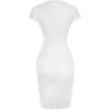 imageGRACE KARIN Cocktail Dress for Women Cap Sleeve Lace Dress for Wedding Guest Business Casual DressesWhite
