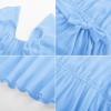 imageGRACE KARIN Girls Dress Formal Party Wedding Guest Pageant Dress for Teen Girls Ruffle Backless Maxi Sundress Size 614Light Blue