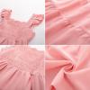 imageGRACE KARIN Girls Dress Summer Tie Back Party Dress Ruffle Sleeve Smoke Tiered Special Occasions Maxi Tween Dresses Size 514Light Pink