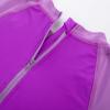 imageGRACE KARIN Girls Swimsuit Long Sleeve UV Protective Bathing Suit One Piece Swimwear for Kids 512 YearsPurple Coconut Tree