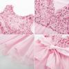 imageGRACE KARIN Flower Girl Dress VBack Sequin Party Tulle Dresses Kids Birthday Formal Wedding Pageant Princess Dress 512Pink