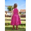 imageGRACE KARIN Girls Dresses Summer Spring Halter Maxi Dress Kids Ruffle Casual Flower Pleated Sun Dress Size 514Hot Pink