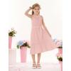 imageGRACE KARIN Girls Dresses Summer Spring Halter Maxi Dress Kids Ruffle Casual Flower Pleated Sun Dress Size 514Light Pink