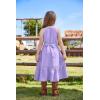 imageGRACE KARIN Girls Dresses Summer Spring Halter Maxi Dress Kids Ruffle Casual Flower Pleated Sun Dress Size 514Lilac Purple