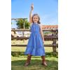 imageGRACE KARIN Girls Dresses Summer Spring Halter Maxi Dress Kids Ruffle Casual Flower Pleated Sun Dress Size 514Peacock Blue
