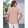 imageGRACE KARIN Women Short Puff Sleeve Casual Summer Elegant Tops Dressy Lace Crochet Crew Neck Blouse