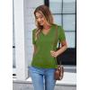 imageGRACE KARIN Womens 2025 Basic Summer Short Sleeve Cardigan Sweaters Lightweight VNeck Button Down Cropped Shrug Sweater TopsLight Green