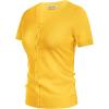 imageGRACE KARIN Womens 2025 Basic Summer Short Sleeve Cardigan Sweaters Lightweight VNeck Button Down Cropped Shrug Sweater TopsShort Sleeve Yellow