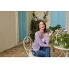 imageGRACE KARIN Womens 34 Sleeve Open Front Cropped Cardigan Summer Lightweight Hollow Out Knit ShrugPink Purple