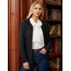 imageGRACE KARIN Womens Fall Long Sleeve Cable Knit Sweater Jacket Button Up Warm Chunky Cardigan Sweaters for Women TrendyBlack