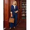 imageGRACE KARIN Womens Fall Long Sleeve Cable Knit Sweater Jacket Button Up Warm Chunky Cardigan Sweaters for Women TrendyNavy Blue