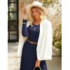 imageGRACE KARIN 2025 Womens Casual Long Sleeve Solid Flowy Flared A Line Maxi Dresses with PocketsNavy Blue