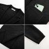 imageGRACE KARIN Long Cardigan Sweaters for Women 2025 Sweater Blazers Winter Long Coat Fall Jacket Dressy Coatigan with PocketsBlack