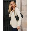 imageGRACE KARIN Sweater Blazers for Women 2025 Casual Button up Cardigan Sweater Open Front Knit Blazer Jacket with PocketsApricot