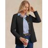 imageGRACE KARIN Sweater Blazers for Women 2025 Casual Button up Cardigan Sweater Open Front Knit Blazer Jacket with PocketsBlack