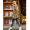 imageGRACE KARIN Womens 2025 Long Sleeve Knit Cardigan Coat Open Front Notch Collar Sweater Blazer Coatigan JacketsCamel
