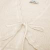 imageGRACE KARIN Womens 34 Sleeve Bolero Shrug Lightweight Open Front Cropped Cardigan Knit Shrugs for DressesIvory