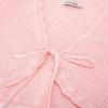 imageGRACE KARIN Womens 34 Sleeve Bolero Shrug Lightweight Open Front Cropped Cardigan Knit Shrugs for DressesLight Pink