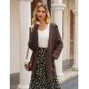 imageGRACE KARIN Womens Oversized Hooded Cardigan Sweaters 2025 Trendy Fall Outfits Button Up Knit Sweater Coats with PocketsBrown