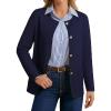 imageGRACE KARIN Sweater Blazers for Women 2025 Casual Button up Cardigan Sweater Open Front Knit Blazer Jacket with PocketsNavy Blue