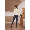 imageGRACE KARIN 2025 Womens Tops Fall Wrap Blouse V Neck Work Shirt Long Sleeve Dressy Casual Ruched Top Trendy Fashion OutfitsApricot