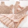 imageGRACE KARIN Girls Formal Sequin Sparkly Dress Kids Fancy Cocktail Party Birthday Pageant Christmas Dresses Size 614YRose Gold