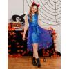 imageGRACE KARIN Girls Sequin Party Dress Sparkle Formal Birthday Pageant Prom ThreeLayer Tulle Midi Dress Size 512YRoyal Blue