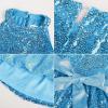 imageGRACE KARIN Girls Sequin Party Dress Sparkly Formal Birthday Special Occasion Kids Fancy Pageant Teen Dresses Size 614Light Blue