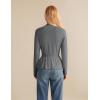imageGRACE KARIN Women 2025 Button Down Lightweight Cardigan Casual Open Front Sweater Crochet Tops Knitted CoatGray